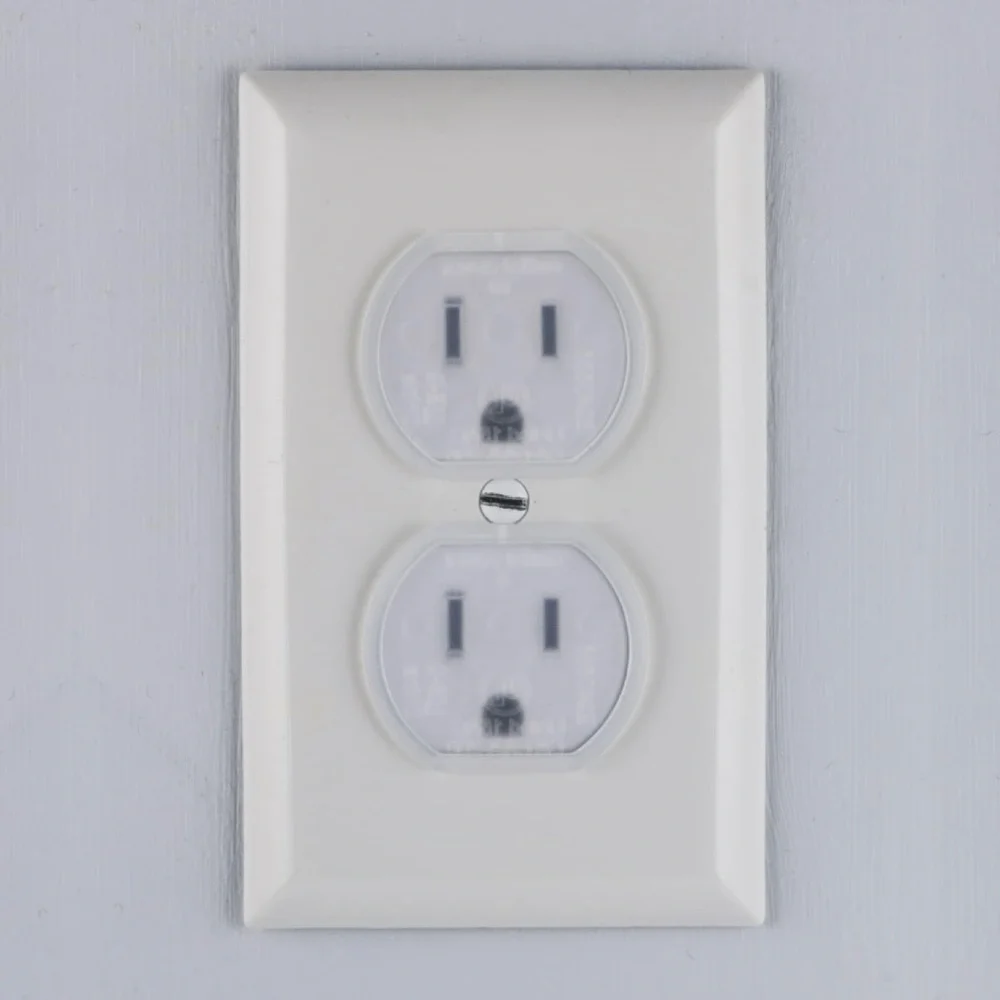 4ct Safety Outlet Socket Plug Covers